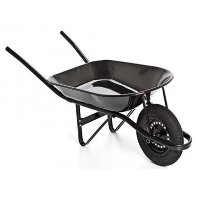 Carrinho de Mão Pedreiro Preto 60L Completo Metalpama