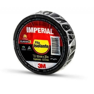 Fita Isolante Uso Doméstico 20m Imperial 3M