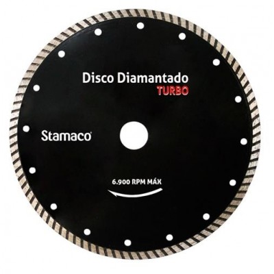Disco de Corte Diamantado Tornado 9" Turbo 4707 Stamaco