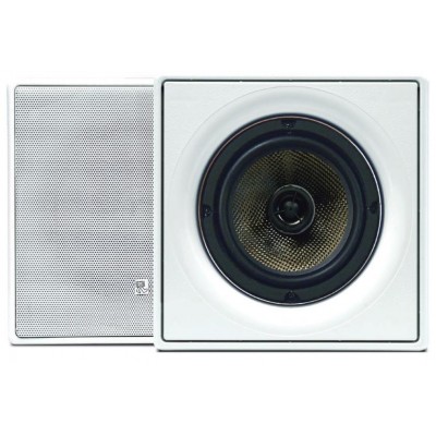 Caixa de Som Acústica Quadrada Embutir Teto Branca 100W 5" AMCP