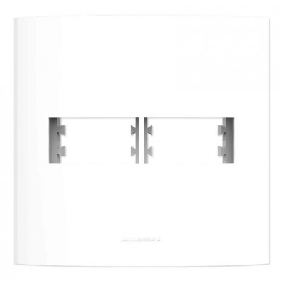 Placa 4x4 c/ Suporte 1 + 1 Postos Branco 85004 Inova Pro Alumbra