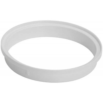 Porta Grelha Redonda Branca 10cm Amanco
