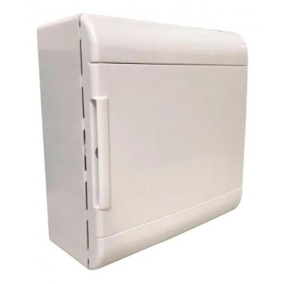 Quadro Distribuição Sobrepor 08 DIN c/ Barramento Ouro Box Steck