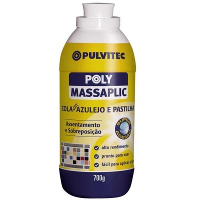Cola De Azulejos e Pastilhas Massaplic 700G Pulvitec