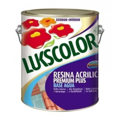 Resina Acrílica Premium Plus a Base de Água 3,2L Lukscolor