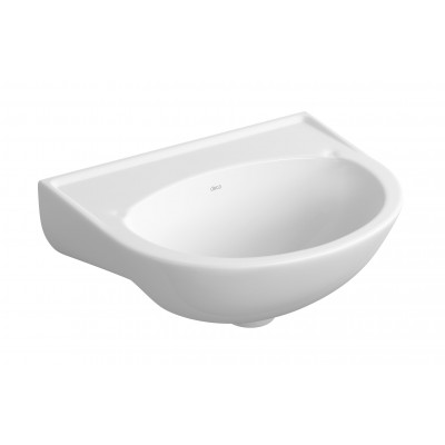 Lavatório p/ Coluna Louça Izy Branco 39cmx29cmx16cm L12 Deca