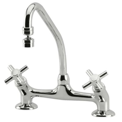 Torneira Misturador Mesa p/ Cozinha Cromada Izy C-37 1256 Deca