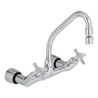 Torneira Misturador Parede p/ Cozinha Cromada Izy C-37 1258 Deca