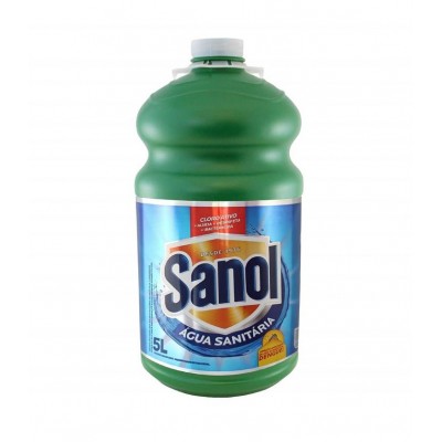Água Sanitária Candida c/ Cloro Ativo 5L Sanol