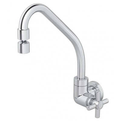 Torneira Cozinha Bica Móvel Parede Cromada Izy C-37 1168 Deca