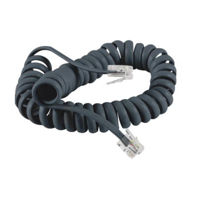 Fio Cordão Para Monofone Preto 2,00 mt