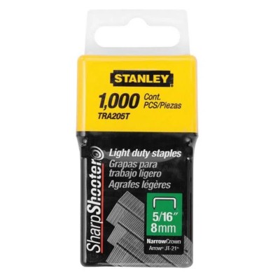 Grampo Tapeceiro TR40/TR45 5/16 - 8mm c/ 1000 peças Stanley