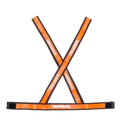 Colete em X Refletivo Para Sinalização Laranja/Branco Delta Plus