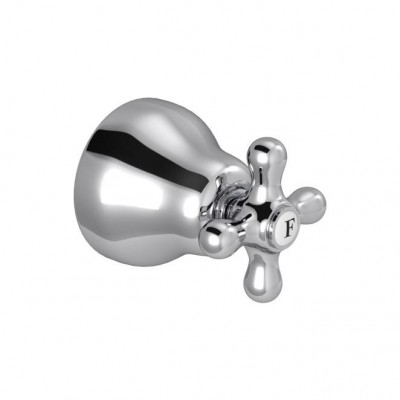 Acabamento P/ Registro Cromado Gde C-52 1.1/2"E 1.1/4" Hidroprata