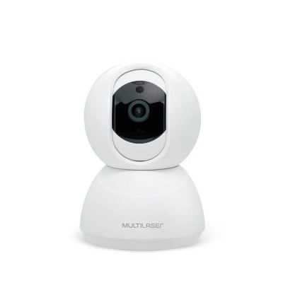 Câmera Wi-Fi Robô Rotação Inteligente Full HD 3,6mm Multilaser Liv