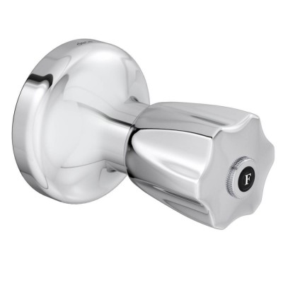 Acabamento P/ Registro Cromado Grande C-50 1.1/2"E 1.1/4" Hidroprata