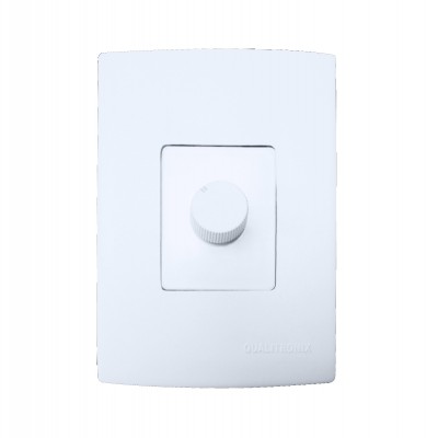 Conjunto Dimmer Rotativo De Embutir 4x2 Bivolt Qd31 Qualitronix