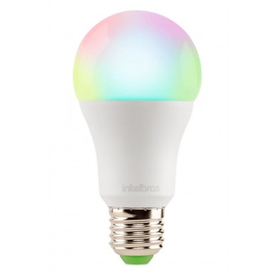 Lâmpada LED Wi-Fi RGB Dimerizável Inteligente EWS 410 Intelbras
