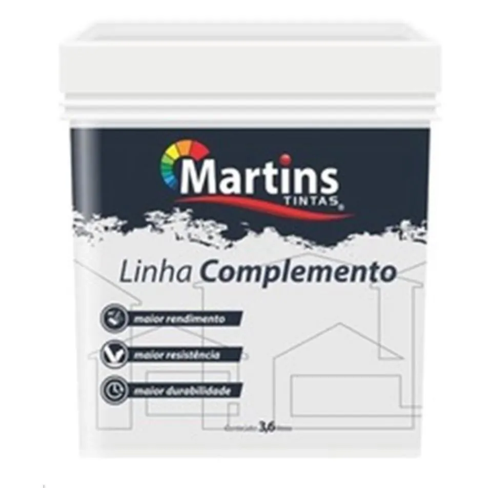 Massa Acrílica Branca 5,6kg Martins