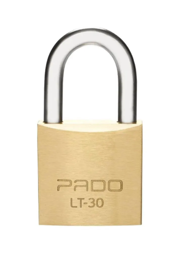 Cadeado Em Latão C/ 02 Chaves 30mm Pado