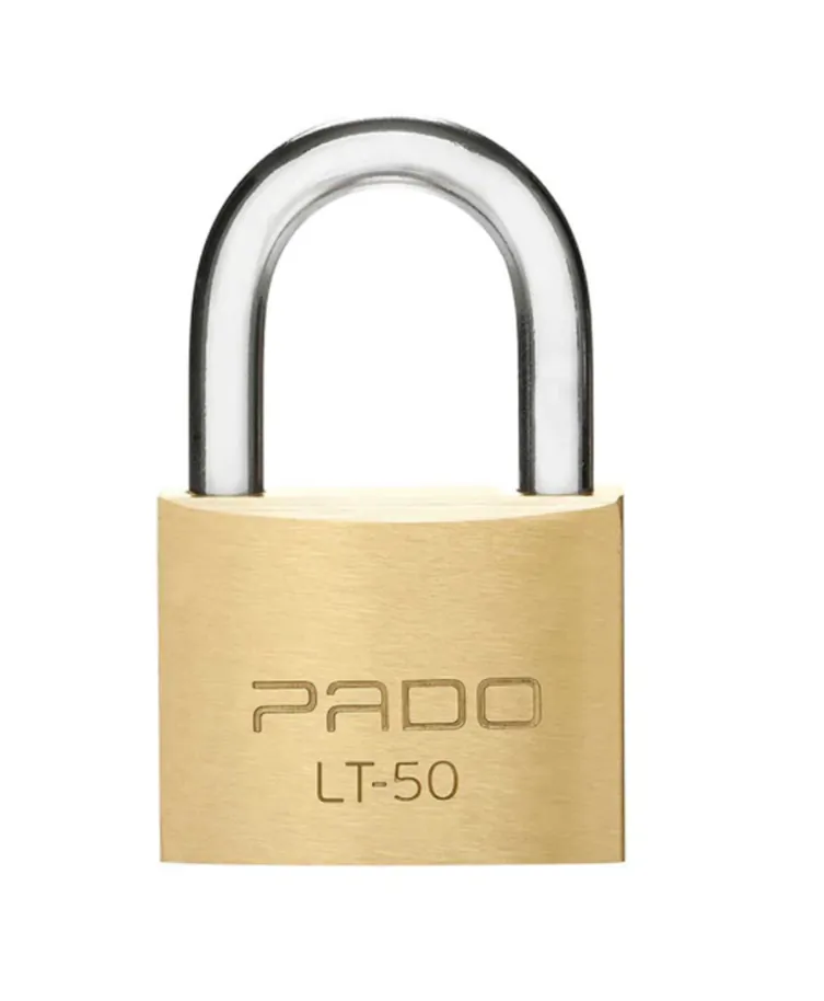 Cadeado Em Latão C/ 02 Chaves 50mm Pado