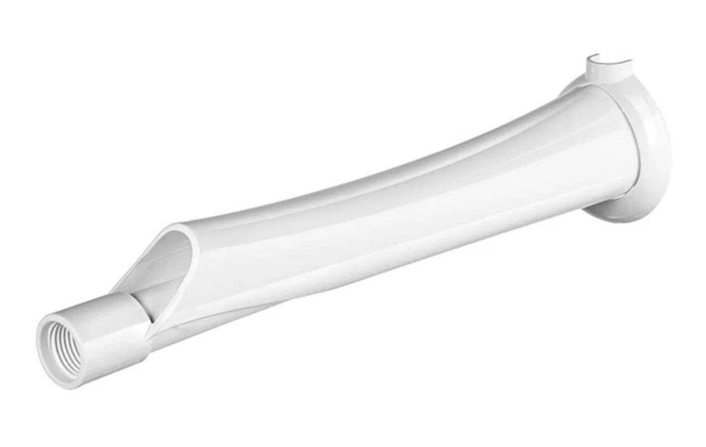 Braço / Cano p/ Chuveiro 30cm Branco Lorenzetti