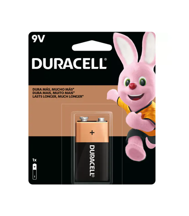 Bateria Alcalina 9V Duracell