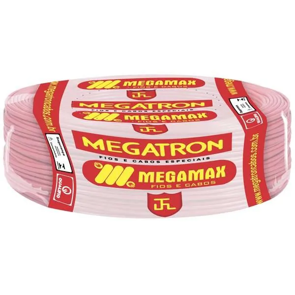 Fio Cabo Flexível 1,5mm2 750V Vermelho Rolo C/100M Megatron