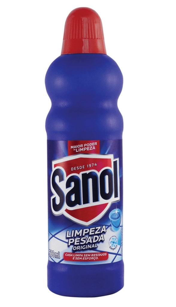 Limpador Geral Limpeza Pesada Original 500ml Sanol
