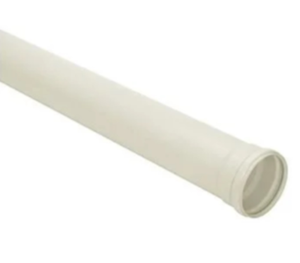 Cano Tubo PVC Série Normal P/ Esgoto DN75 3" X 75mm C/ 6m Amanco