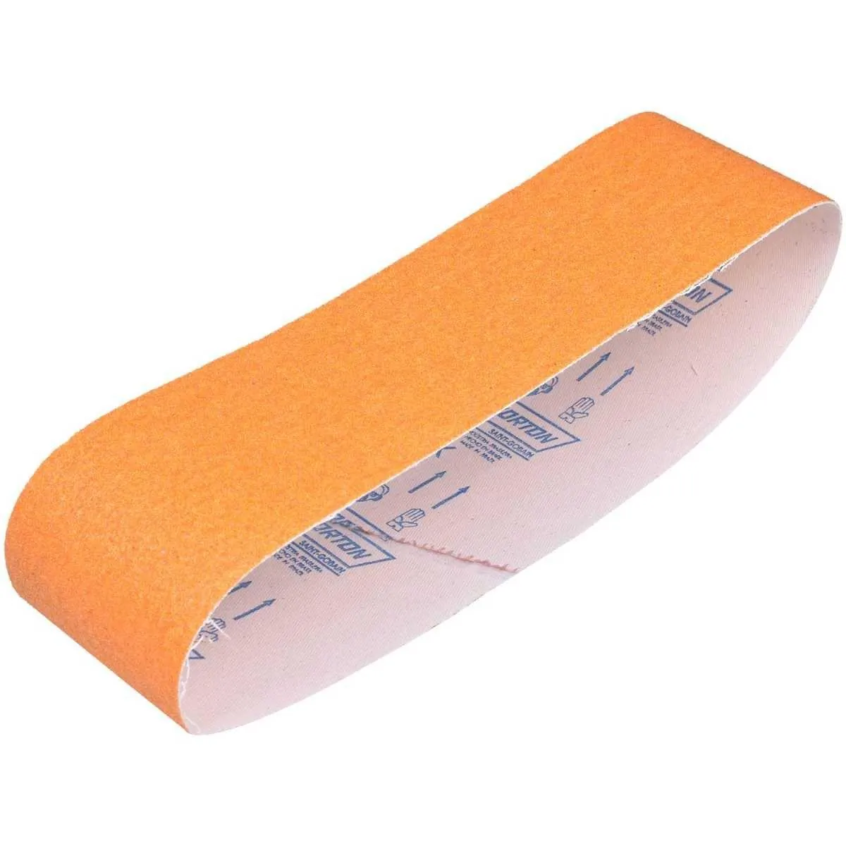 Jogo De Cinta De Lixa 610X75mm grão 80 C/ 03 Peças