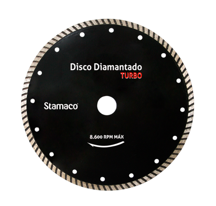 Disco de Corte Diamantado Tornado 7" Turbo 4721 Stamaco