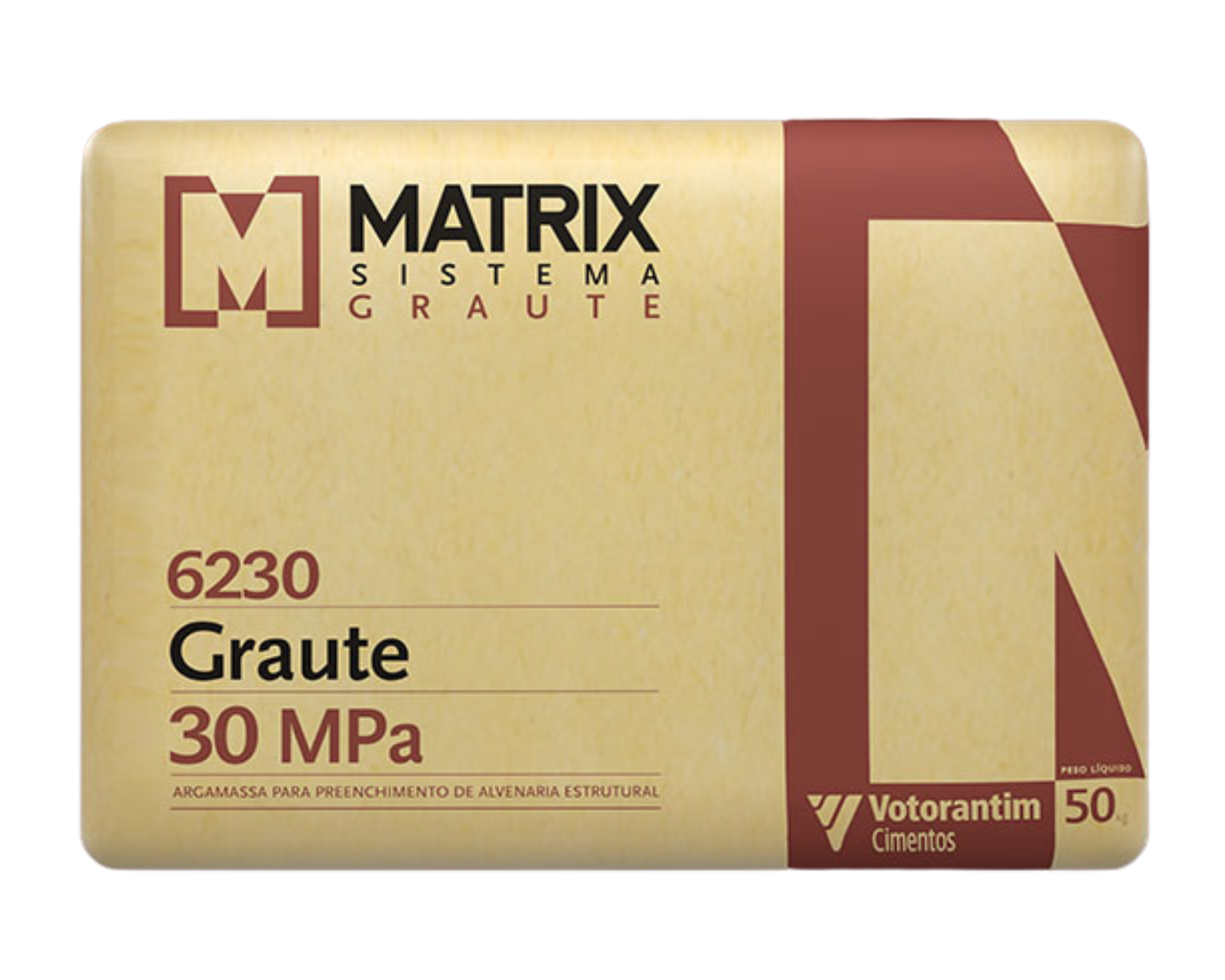 Concreto / Argamassa Graute 30Mpa 50kg Matrix Votomassa