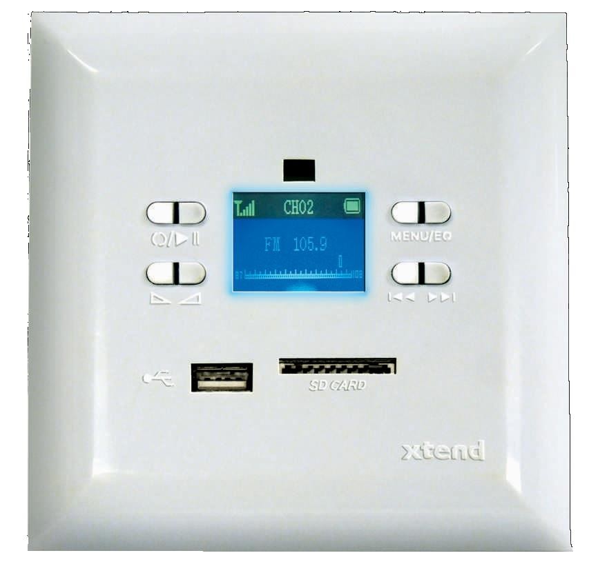 Amplificador Parede Som Ambiente 50W 2a Geração Bluetooth AMCP