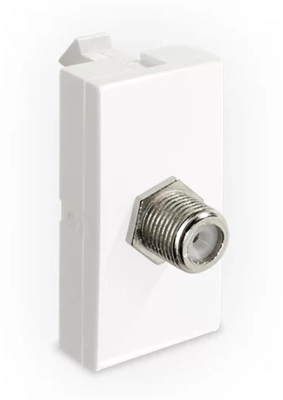 Módulo Tomada Antena TV Coaxial Branco 85026 Inova Pro Alumbra