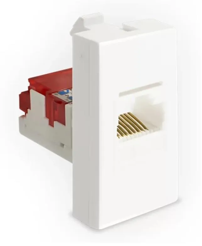 Módulo Tomada Rede RJ45 Cat5 Branco 85024 Inova Pro Alumbra