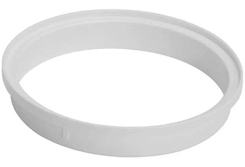 Porta Grelha Redonda Branca 10cm Amanco