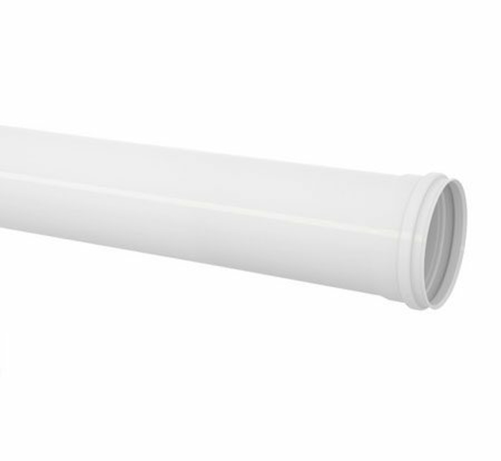 Cano Tubo PVC Série Normal p/ Esgoto DN75 3" x 75mm c/ 1m Amanco