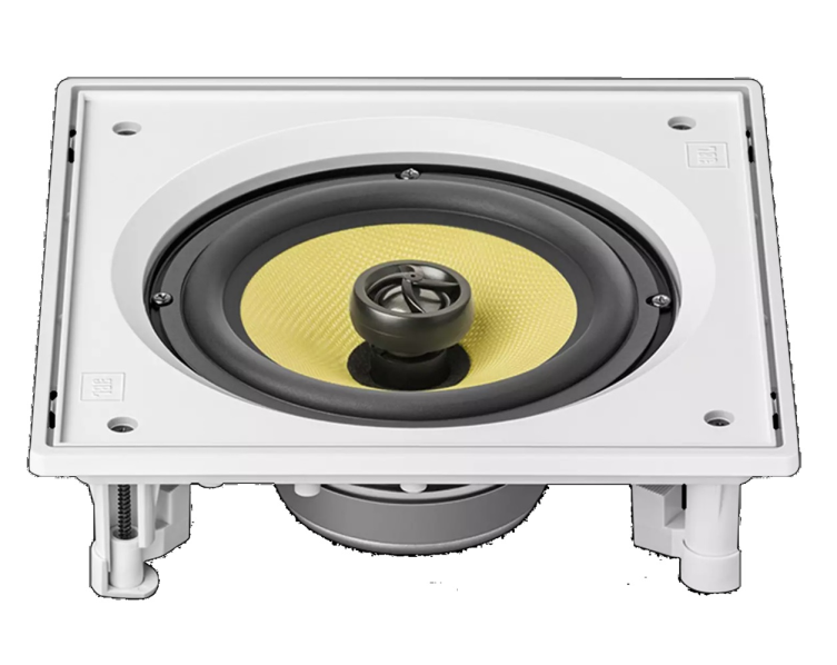Caixa Som Acústica Embutir Quadrada Branca 120W CI6S JBL