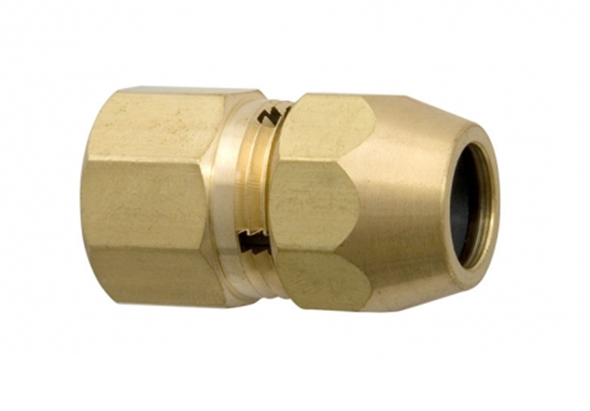 Adaptador Para Instalação De Gás 1/2"X3/8" Fêmea 180107 Blukit