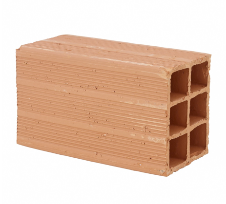 Bloco Tijolo Cerâmico Vedação Tipo Baiano 11,5 x 14 x 24cm