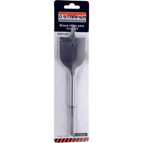 Broca Chata Para Madeira 1.1/2" Starfer