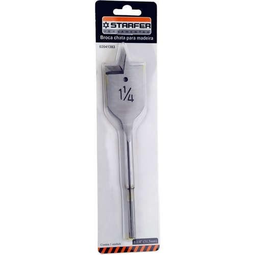 Broca Chata Para Madeira 1.1/4" Starfer