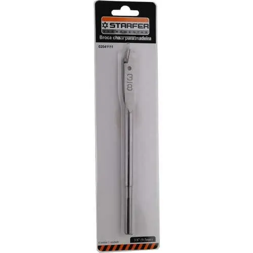Broca Chata Para Madeira 3/8" Starfer