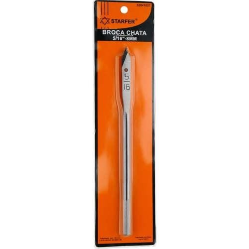 Broca Chata Para Madeira 5/16" Starfer