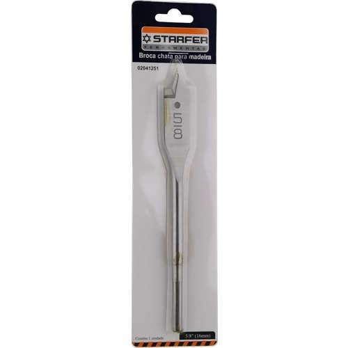 Broca Chata Para Madeira 5/8" Starfer
