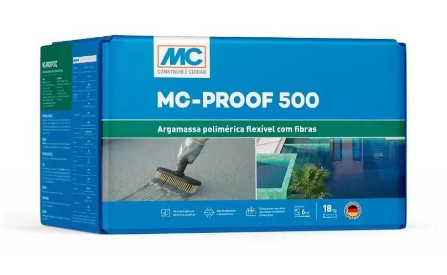 Argamassa Polimérica Termoplástica 18Kg MC Proof 500 MC Bauchemie