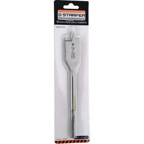 Broca Chata Para Madeira 7/8" Starfer