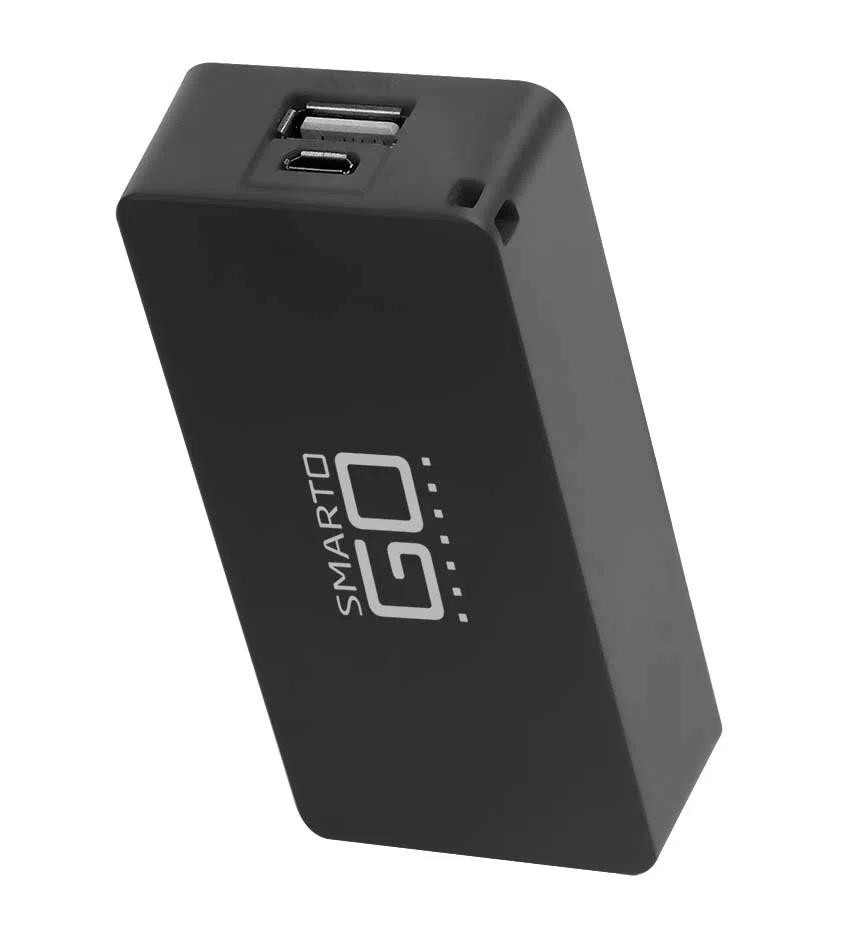 Carregador Portátil Power Bank Smartogo 4000Mah Preto Multilaser
