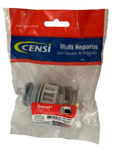 Reparo Válvula Descarga Docol Alta Pressão 1.1/4" 2035 Censi